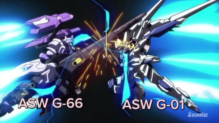 Pertempuran Epic dua Gundam Kuat BAEL VS KIMARIS VIDAR