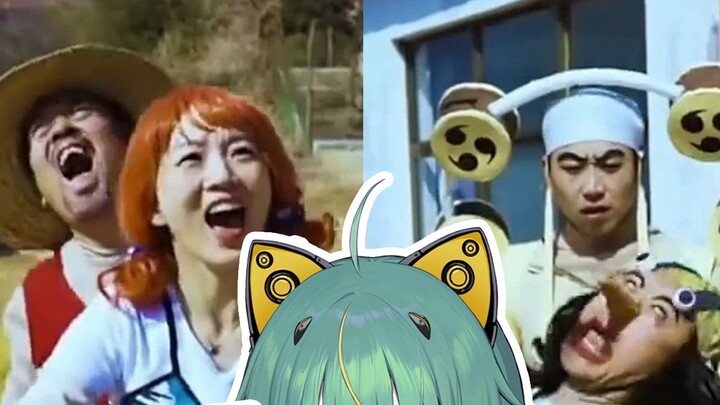 Gadis Jepang yang menyukai One Piece menonton "Country Live Version" One Piece"" (13) Sky Island Cha