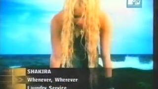 Shakira - Whenever, Wherever (MTV Asia Hitlist 2001)