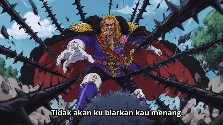 One Piece Episode 1179 - Gaban Vs Sommers Memanas !!!