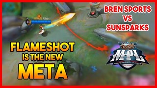 The Flameshot Strategy - Bren Esports vs Sunsparks | MPL-PH S5 - MLBB