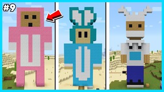 MIPAN & ZUZUZU Membuat Karakter Roblox Mereka Di Minecraft! SIAPA YANG KEREN - Minecraft Survival #9