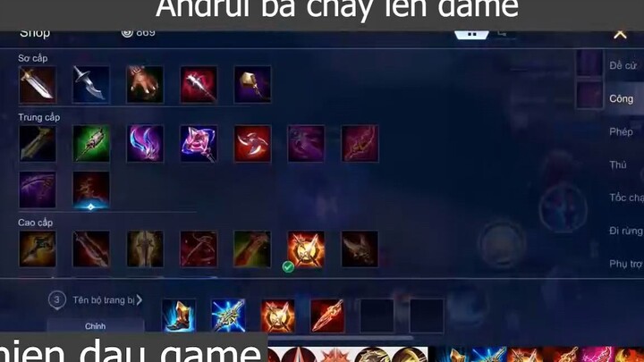 Andrui bá cháy lên dame p3 #chiendaugame