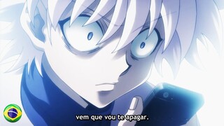 😨 KILLUA NÃO CURTIU MUITO A IDEIA DE ILLUMI  HunterxHunter