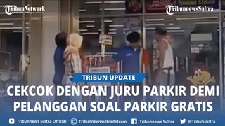 Video Viral Aksi Pegawai Minimarket Rela Rebut Dengan Juru Parkir Liar Demi Bela Pelanggan