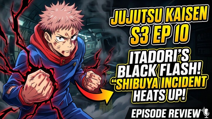 Jujutsu Kaisen Dub season 3 Episode 10 #JujutsuKaisenSeason3 #YujiItadori #Higuruma #AnimeReview