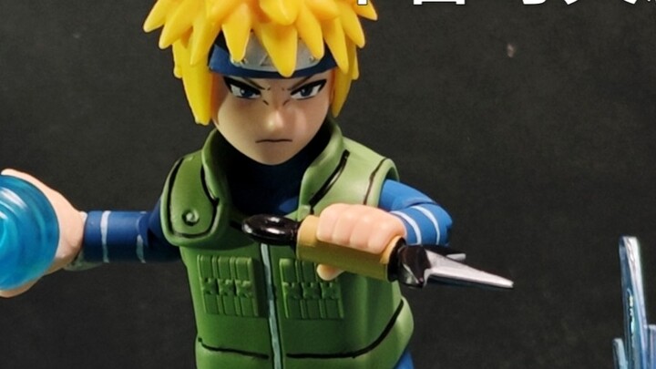 The third episode of Broco Naruto, the transformation of young Minato is completed