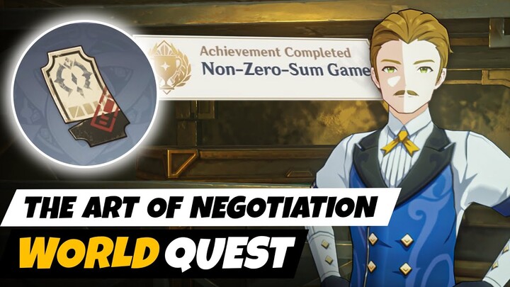 The Art of Negotiation - Scenes from Life in Meropide The Art of Negotiation | Genshin Impact  4.1