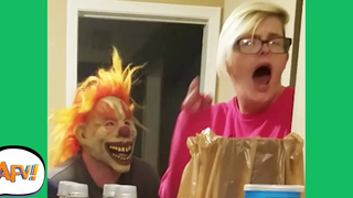 เธอมี SUPREME SCREAM สำหรับวันฮาโลวีน! 😱 แกล้งตลก & ล้มเหลว AFV 2020