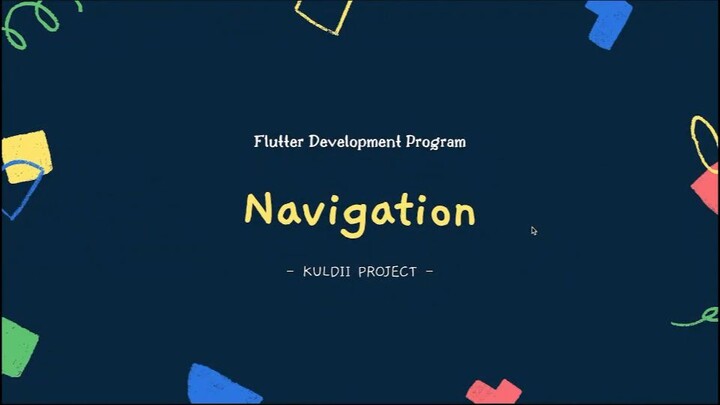 FLUTTER 22 Navigation (Tutorial Flutter Bahasa Indonesia) - YouTube