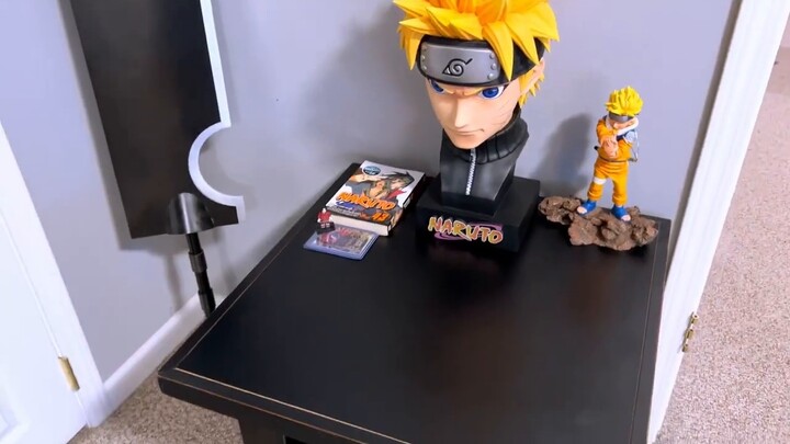 Lihatlah ruang pameran bawah tanah para pemain garis keras Naruto dan hitung berapa banyak uang yang