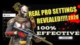 FREE FIRE BEST PRO SETTINGS EXPLAINED 100% REAL [tips and tricks garena free fire]