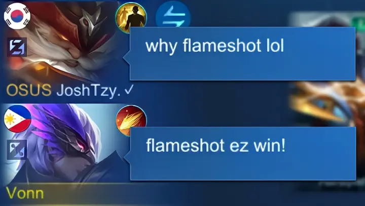 GUSION FLAMESHOT + SIDELANE IS TOO OVERPOWERED!!🔥