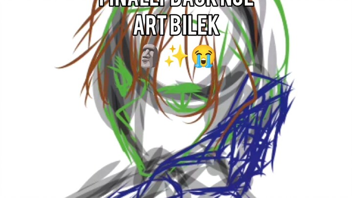 BACK NGE ART bilek 🗿😁😅 AND TETEP WITH DAZAI DRAWING 😌🥀