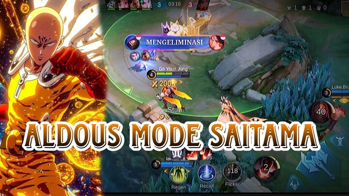 ALDOUS MODE SAITAMA