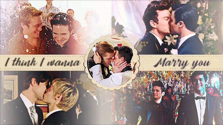 Multigay ► Marry You [Gallavich & Malec & Klaine & QAF]