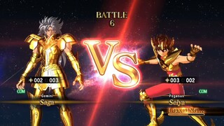 GEMINI EVIL SAGA VS PEGASUS SEIYA