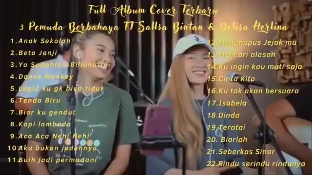 full album cover terbaru 2022 3pemudaberbahaya ft delisa herlina and ft salsa bintan