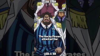 The Rocks Pirates were a Conqueror Crew | One Piece #shorts