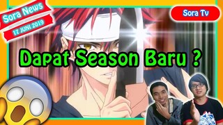 Benarkah Shokugeki No Soma Dapatkan Season 4 ? - SORA NEWS