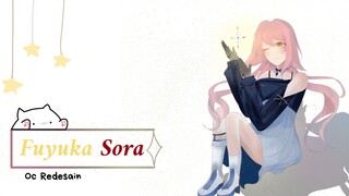Oc Redesain (Fuyuka Sora) || EfrillaDraw