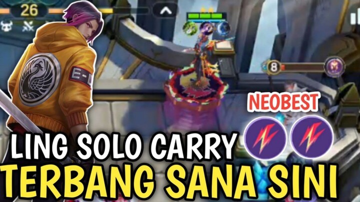 LING ME CARRY SENDIRIAN ! BISA NAIK NAIK DINDING !