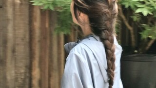 Tóc rối tết rết mới chính là vùng thoải mái của khuôn mặt vuông và tròn!