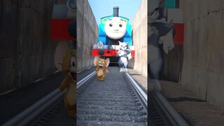 Tom & Jerry vs Thomas The Train #shorts