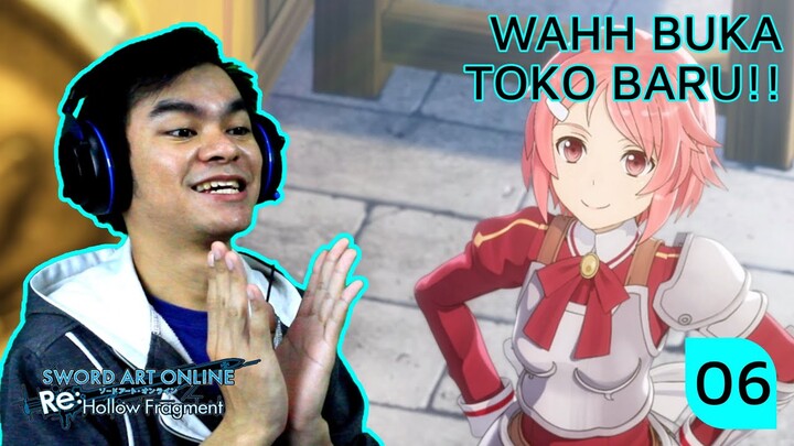 Lisbeth buka toko baru :) - Sword Art Online: Hollow Fragment 06 | Indonesia