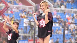 Taiwan baseball cheerleading team Ruotong dances "I am the boss"