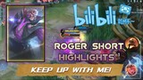Roger | Short Highlights| mobile legend (Aice)