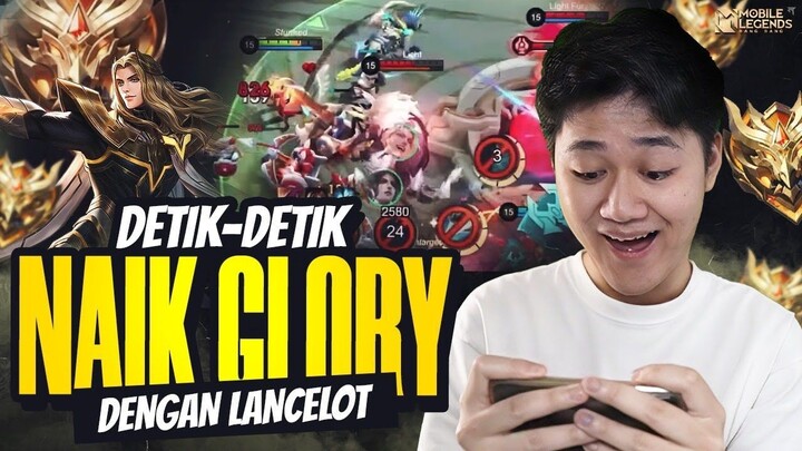 DETIK-DETIK NAIK GLORY PAKE LANCELOT OTW GLOBAL - Mobile Legends