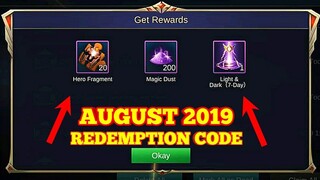 REDEMPTION CODE SA MOBILE LEGENDS PART 6 + SKIN GIVEAWAY