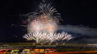 [4K]2018年 大曲の花火 秋の章 オープニング ハッスル花火 Omagari fireworks-autumn Opening hanabi, The Hustle