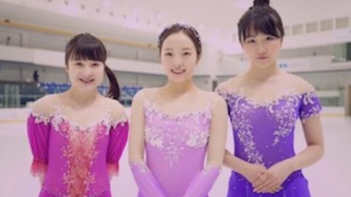 Nhật ký 3 chị em gái Honda luyện tập trượt băng nghệ thuật