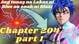 Chapter 204 Part 1 One Punch Man Tagalog (spoilers webcomic) ang Tunay na Lakas ni Blue