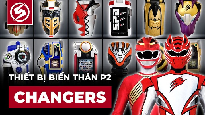 TỔNG HỢP THIẾT BỊ BIẾN ĐỔI | Super Sentai 2001 - 2007