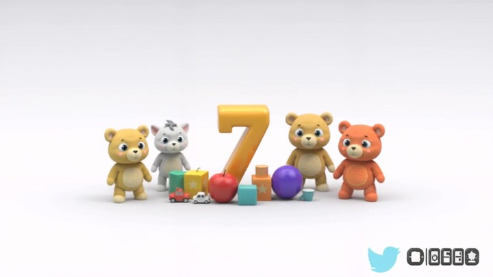 Counting 1 to 20 cartoon video