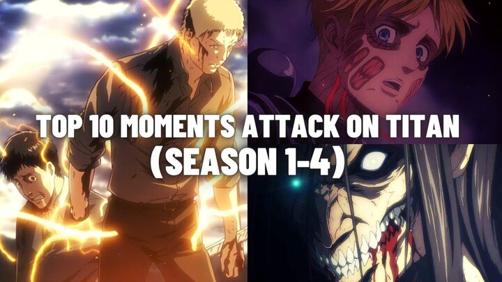 Attack on Titan Best Moments Season 1-4
