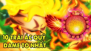 Top 10 Trái Ác Quỷ Đame To, Chí Mạng Bá Nhất One Piece, Nika Luffy Chỉ Top 8