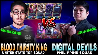 United State (BLOOD THIRSTY KING) Squad vs. Philippines (DIGITAL DEVILS) Squad ~ MOBILE LEGENDS