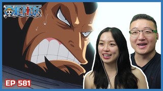 WHO IS THIS WARRIOR?!? SAMURAI? 😮  | One Piece Episode 581 Couples Reaction & Discussion
