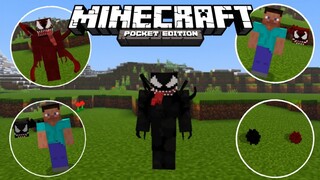 แจก+สอนลงแอดออน Venom โครตเจ๋ง!!มีตัวร้ายตัวใหม่ด้วยCarnageเหมือนในหนังมาก Minecraft pe 1.17.30