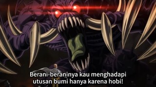 One punch man|beraninya kau menghadapi utusan bumi hanya karna hobi?