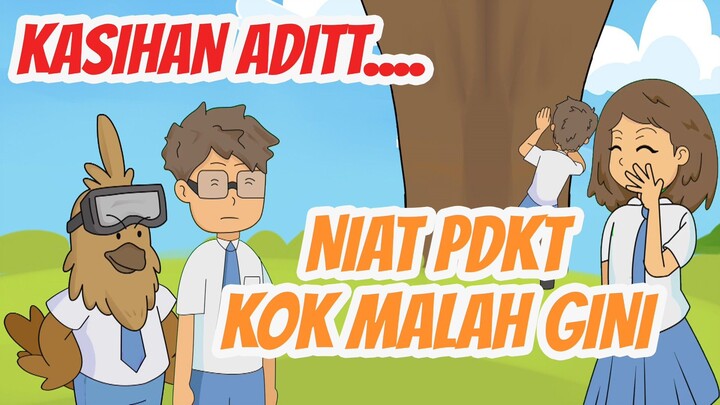 ADIT PENGEN PDKT - ANIMASI SEKOLAH INDONESIA