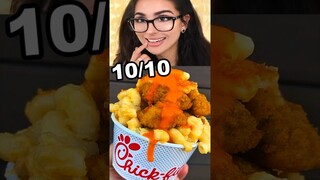 trying the chik-fil-a buffalo chicken fries hack