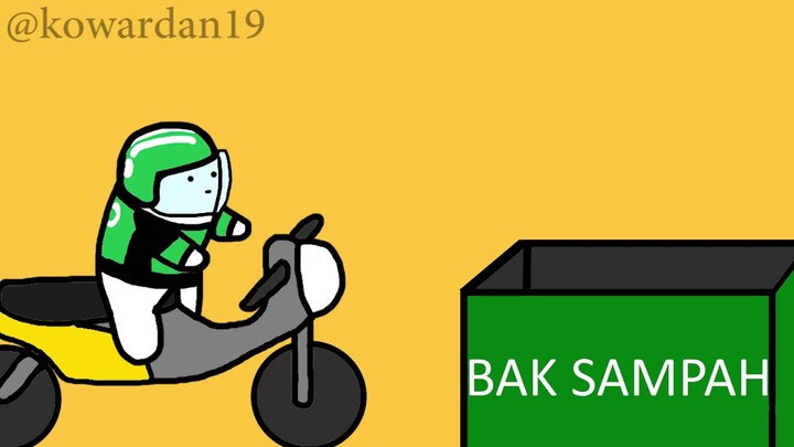 Abang Ojol nganter pesenan