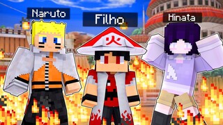 Who's Your Family? O FILHO DO NARUTO VIROU O HOKAGE no Minecraft ‹‹ P3DRU ››