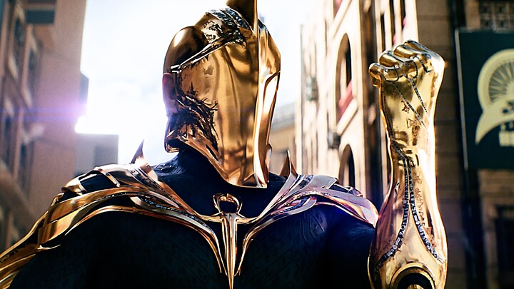 Old Man Doctor Fate is actually even more handsome than Doctor Strange!