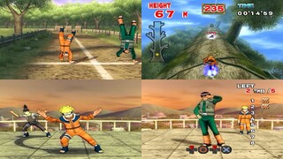 All Mini Games - Naruto Ultimate Ninja 2 (60FPS)